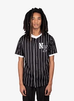 NY Pinstripe Baseball Jersey