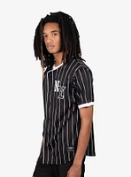 NY Pinstripe Baseball Jersey