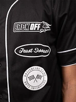 Back Off Mesh Baseball Jersey