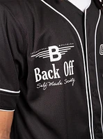 Back Off Mesh Baseball Jersey