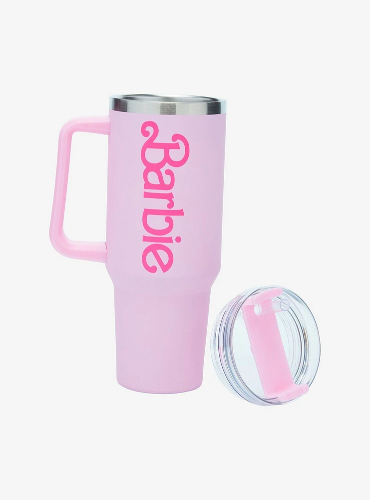 Barbie Pink Stainless Steel Travel Cup