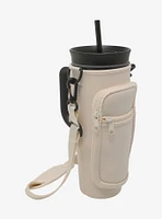 Cream Water Bottle Sling