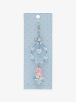 My Melody Dreaming Angel Beaded Phone Charm