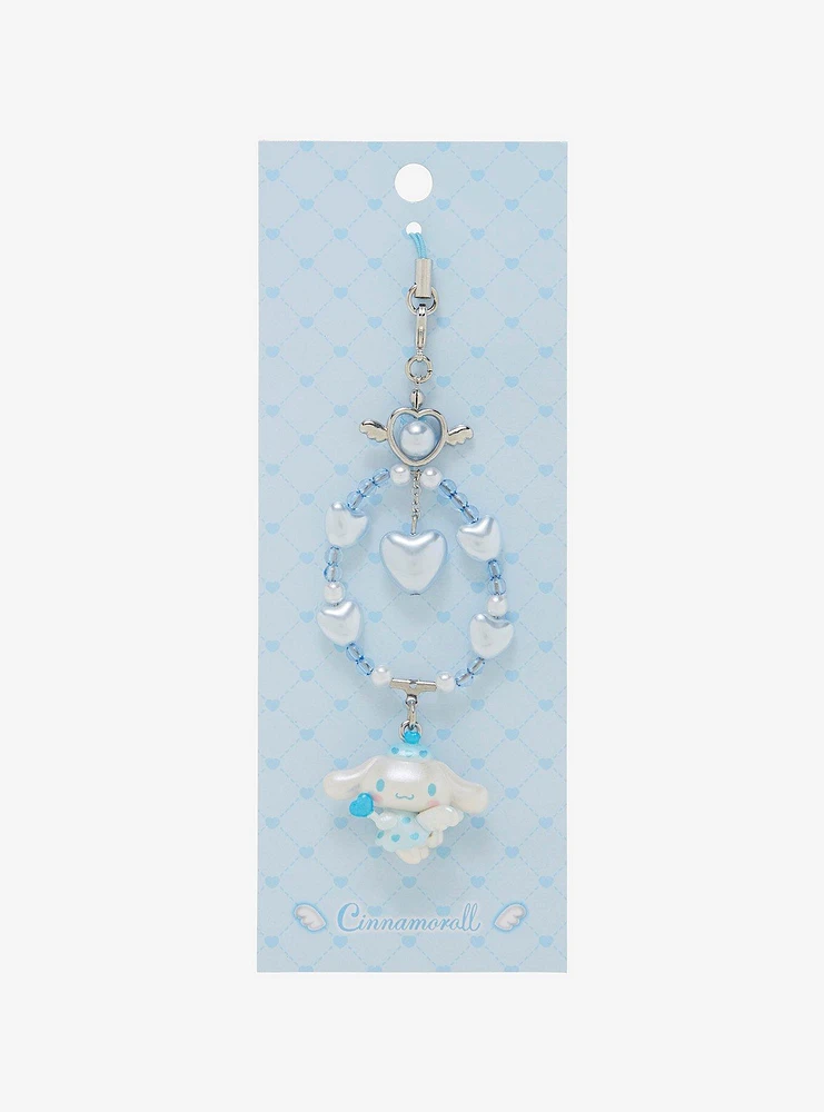 Cinnamoroll Dreaming Angel Beaded Phone Charm