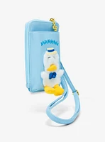 Pekkle Fuzzy Character Phone Pouch