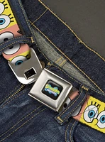 SpongeBob SquarePants And Patrick Eye Blocks Youth Seatbelt Belt