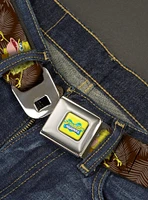 SpongeBob SquarePants Primitive Pose And Leaves Youth Seatbelt Belt