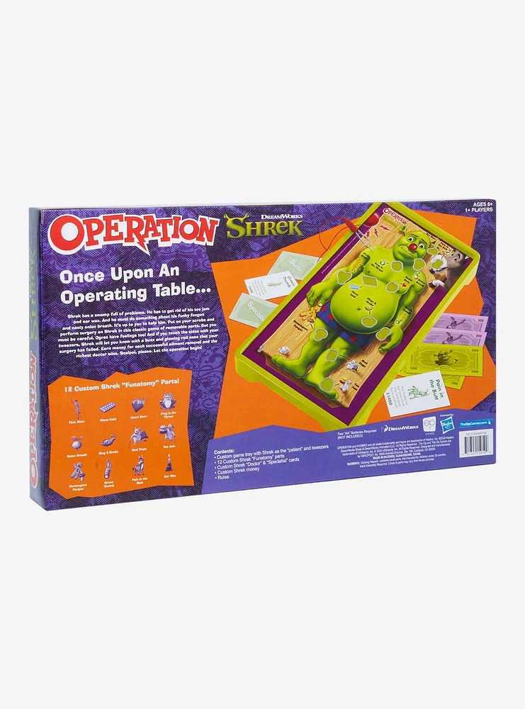 Operation: Shrek Edition Board Game