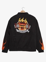 Disney The Nightmare Before Christmas Jack Skellington Flaming Racing Jacket — BoxLunch Exclusive