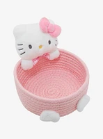 Hello Kitty Plush Basket