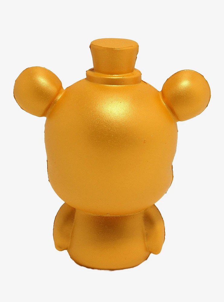 Five Nights At Freddy's Chibi Freddy Gold Squishy Toy