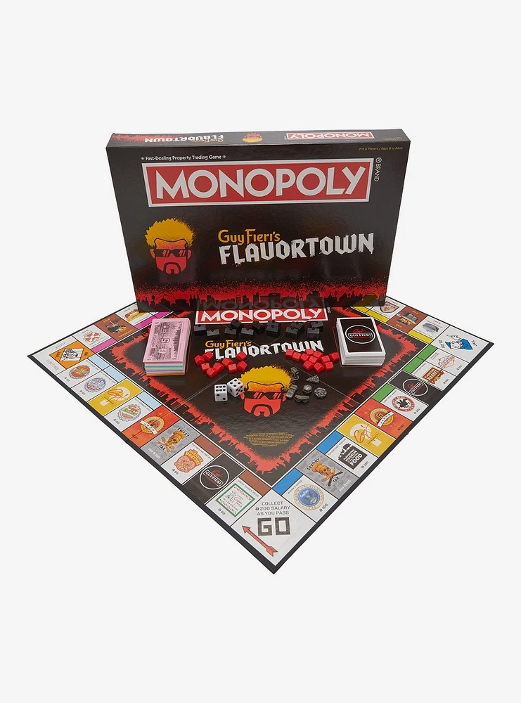 Monopoly: Guy Fieri's Flavortown Edition Board Game