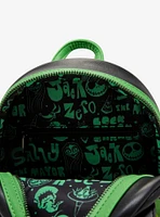 Loungefly Disney The Nightmare Before Christmas Jack Skellington Wreath Glow-in-the-Dark Light-Up Mini Backpack — BoxLunch Exclusive