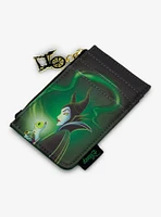 Loungefly Disney Sleeping Beauty Maleficent & Aurora Spinning Wheel Cardholder — BoxLunch Exclusive