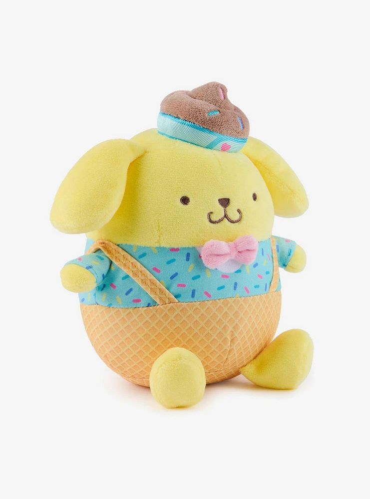 Pompompurin Ice Cream Outfit Plush