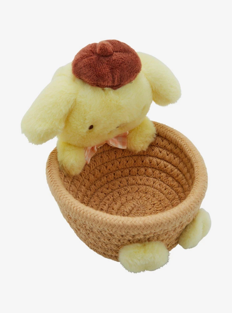 Pompompurin Plush Mini Basket