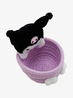 Kuromi Plush Mini Basket