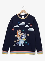Bluey Bingo & Floral Cloud Crewneck — BoxLunch Exclusive