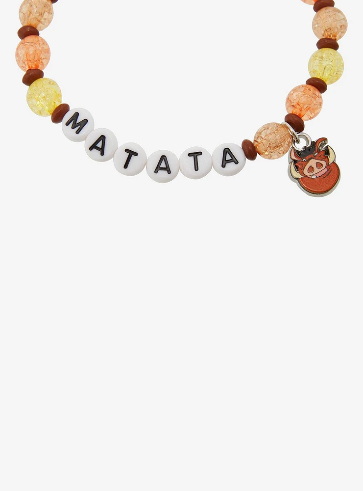 Disney The Lion King Hakuna Matata Charm Best Friend Bracelet Set