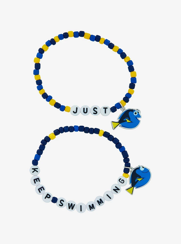 Disney Pixar Finding Dory Best Friend Beaded Bracelet Set