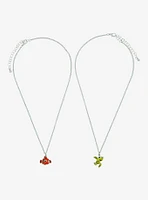 Disney Pixar Finding Nemo Squirt & Nemo Best Friend Necklace Set