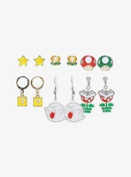 Super Mario Icons Earring Set