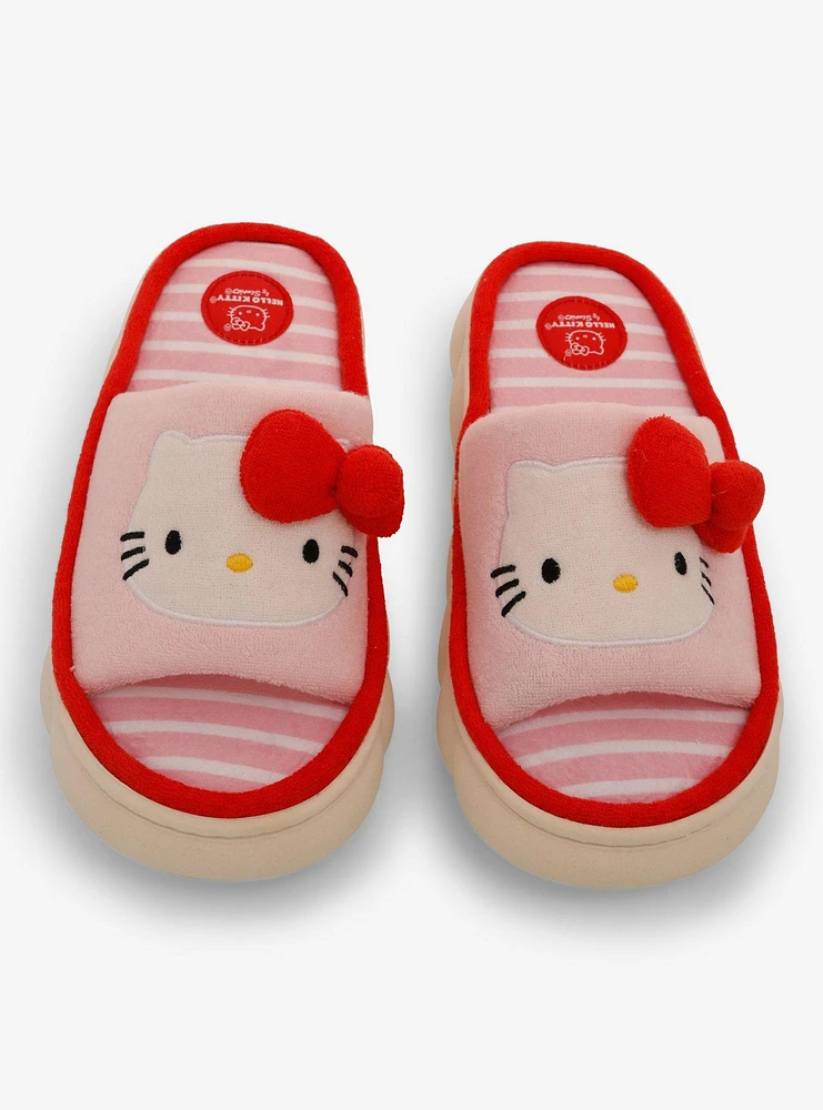 Hello Kitty Terrycloth Chunky Slides