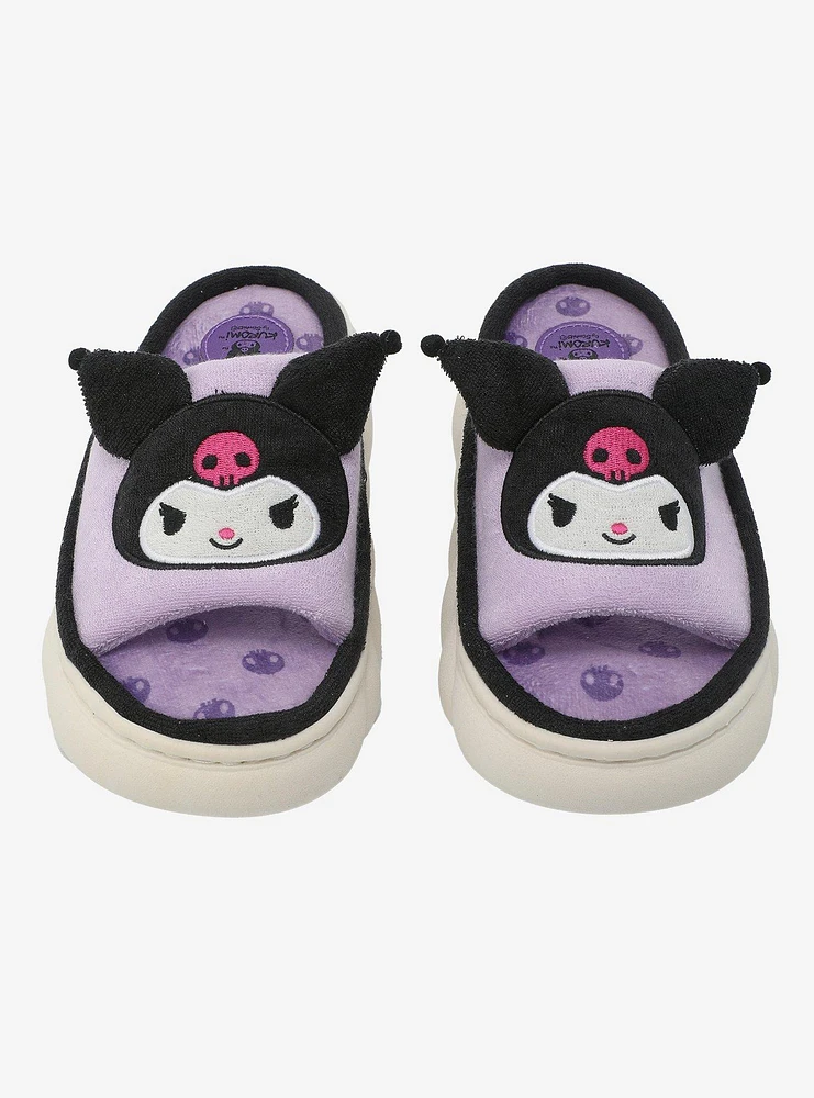 Kuromi Plush Slide Sandals
