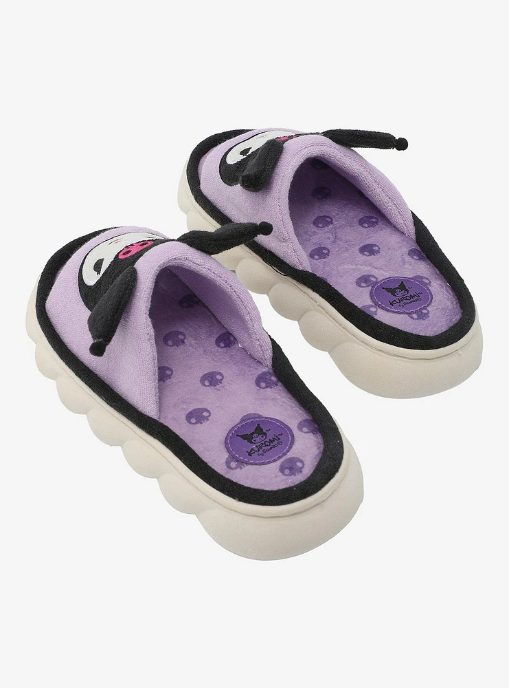 Kuromi Plush Slide Sandals