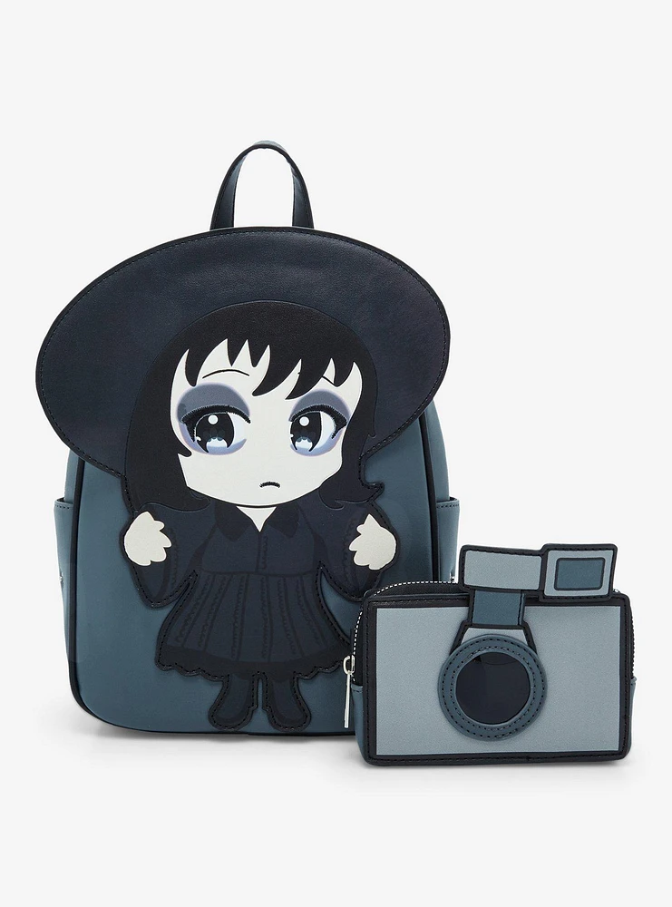 Beetlejuice Chibi Lydia Camera Mini Backpack