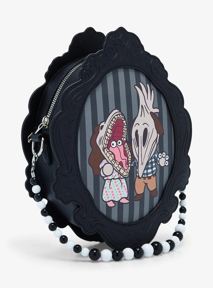 Her Universe Beetlejuice Barb & Adam Cameo Crossbody Bag