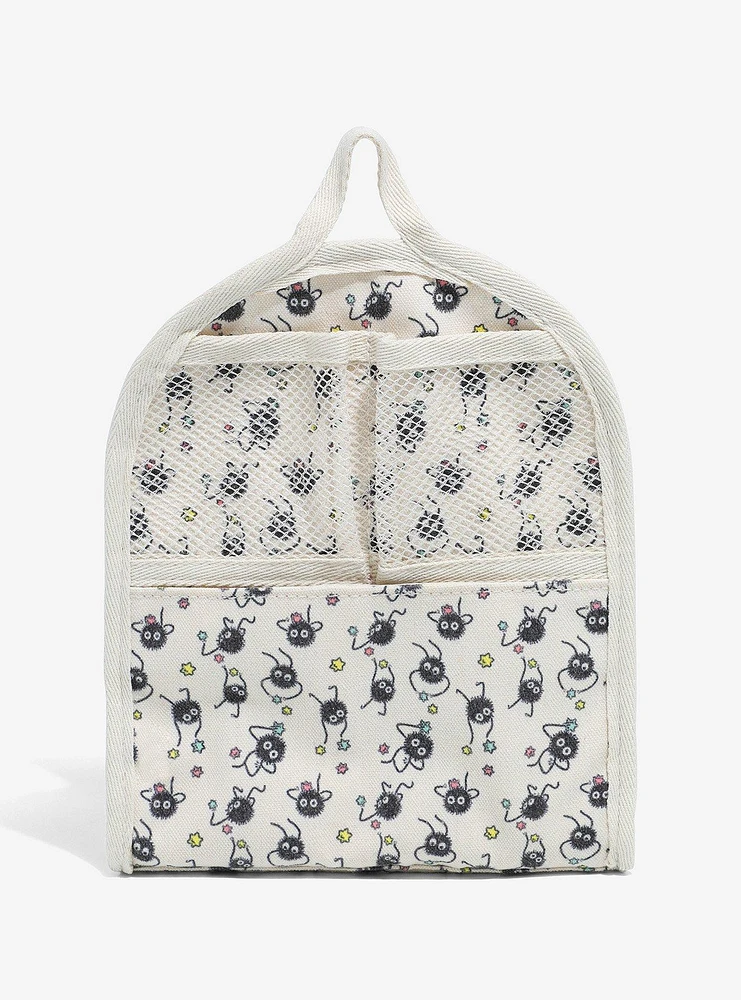 Studio Ghibli Spirited Away Soot Sprites Allover Print Mini Backpack Organizer