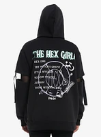 Scooby-Doo! The Hex Girls Stud Chain Oversized Hoodie