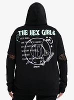 Scooby-Doo! The Hex Girls Stud Chain Oversized Hoodie Plus