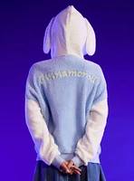 Cinnamoroll Starry Cloud Girls Oversized Fuzzy Hoodie