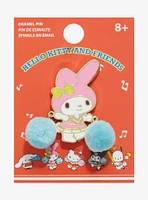 Sanrio My Melody Cheer Pom Pom Enamel Pin — BoxLunch Exclusive