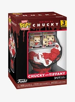 Funko Bride Of Chucky Bitty Pop! Bouquet Chucky & Tiffany Vinyl Figure Set