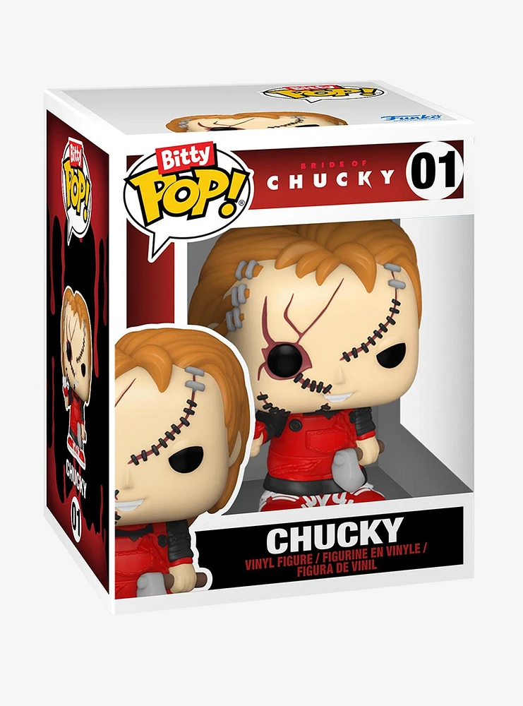 Funko Bride Of Chucky Bitty Pop! Bouquet Chucky & Tiffany Vinyl Figure Set