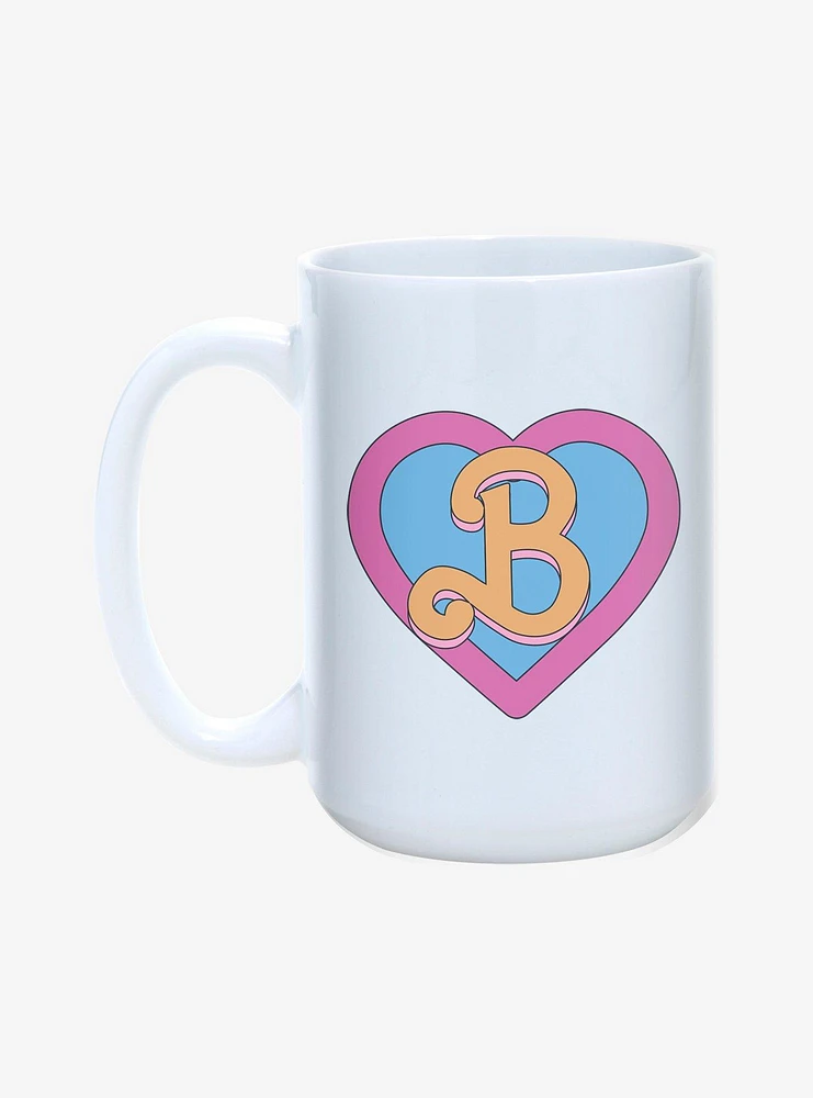 Barbie The Movie Heart Logo 15OZ Mug