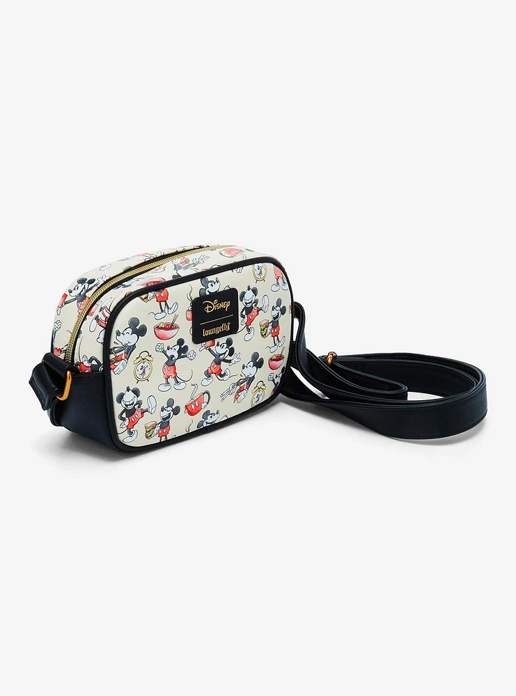 Loungefly Disney Mickey Mouse Poses Crossbody Bag