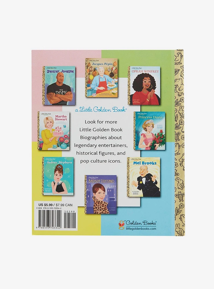 Little Golden Book Biography Julia Child Book