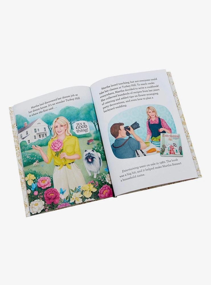 Little Golden Book Biography Martha Stewart Book