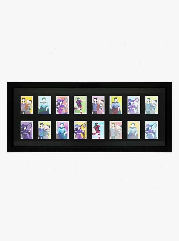 Trading Card Collector Frame 16 Position Black