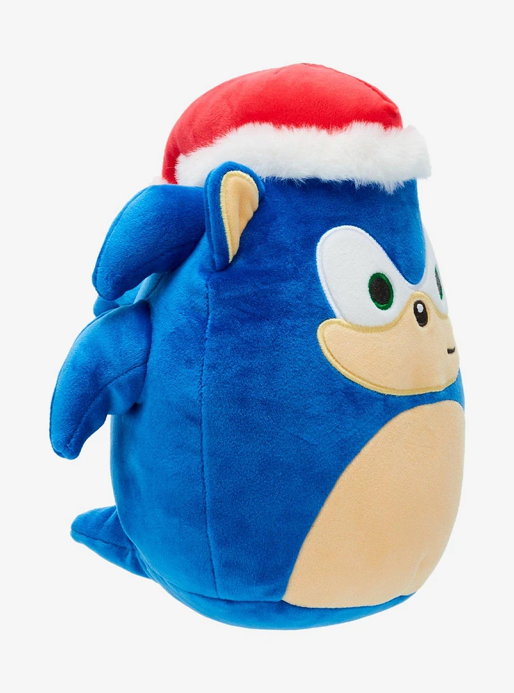 Squishmallows Sonic the Hedgehog Sonic Santa 8 Inch Plush