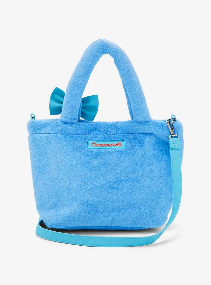 Cinnamoroll Baby Blue Fuzzy Crossbody Bag