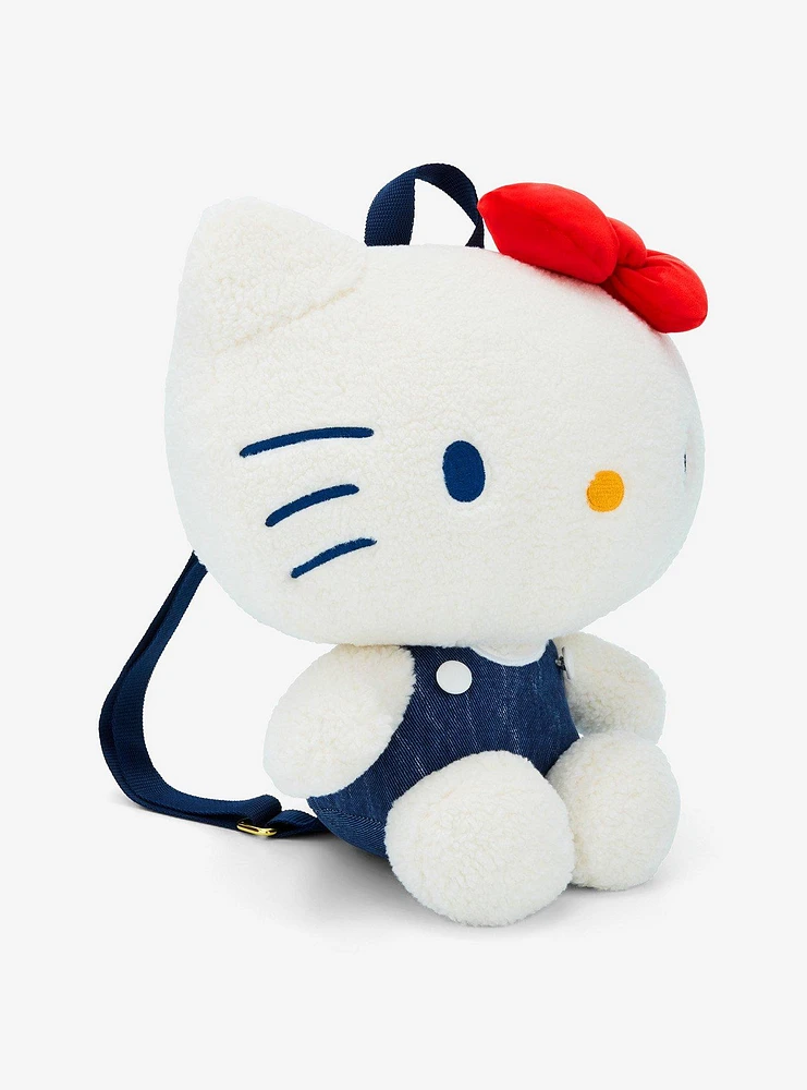 Hello Kitty Sherpa Figural Plush Backpack