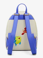 Loungefly Disney The Little Mermaid Ariel Sea Flowers Mini Backpack