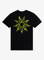 Slipknot Yellow Barb Wire Group Photo T-Shirt