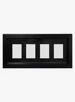 Trading Card Collector Frame 4 Position Black