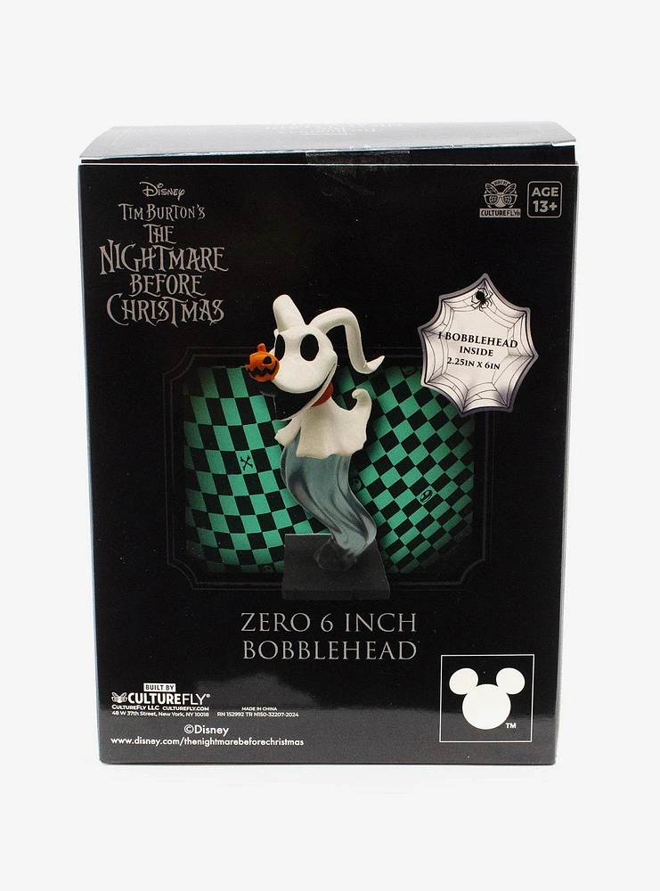 CultureFly The Nightmare Before Christmas Zero 6" Bobblehead